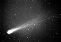 Comet ISON November 18, 2013 Black and White image