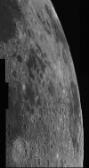 Montage of the Eastern Limb of the Moon