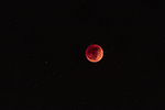 Lunar Eclipse, Monday May 16, 2022, mid-totality