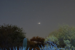 Conjunction of Jupiter and Venus May 30, 2022