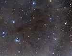 Barnard 203 and environs, cropped and enlarged image