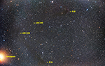 Barnard 35 and Barnard 36, labeled image