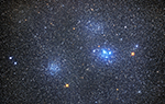 M46 and M47, labeled image