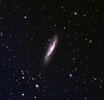 M98 with supernova SN2024 in UGC 7223