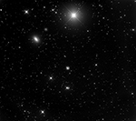 NGC3367 + 3377 and environs, labeled image