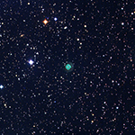 NGC 7662, cropped and enlarged image