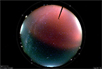 Aurora on the morning of May 11, 2024 at 12:33 am MST